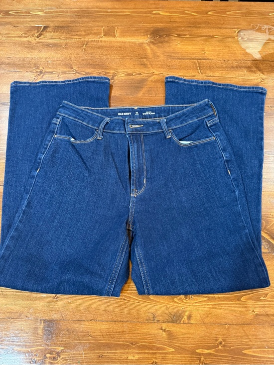 Old Navy Denim - Old Navy Women's Deep‎ Blue Boot-Cut Jeans